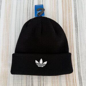 NWT Adidas Men Women Unisex Trefoil Beanie Hat $24